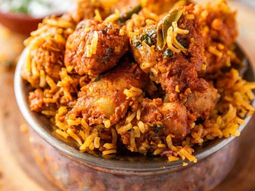 Spicy Chicken Boneless Biryani
