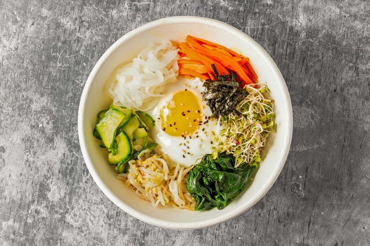 Classic Bibimbap Bowl