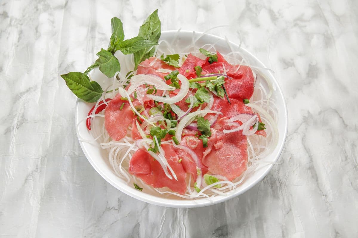 20. Rare Steak Noodle Soup (Pho Tái)