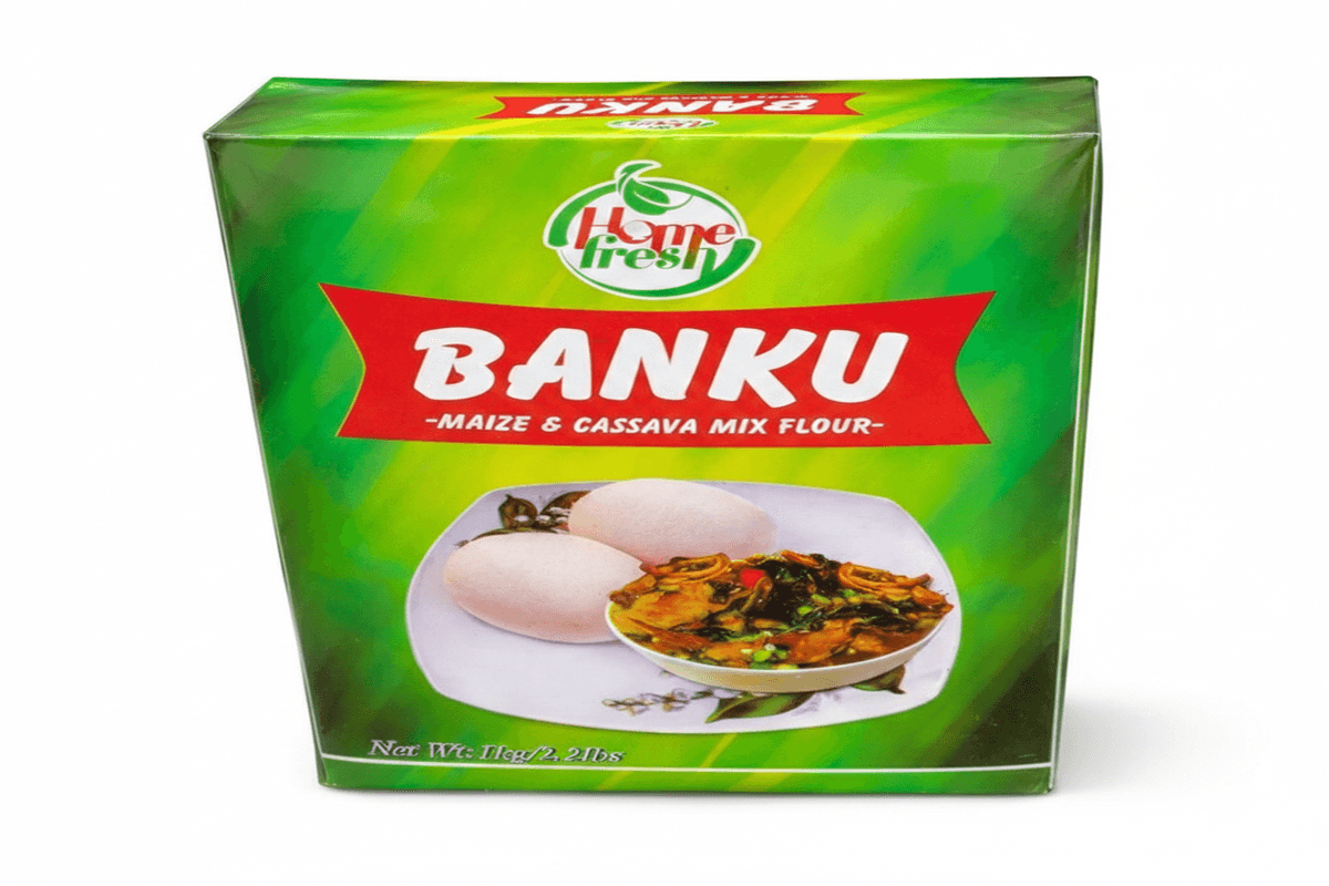 Home Fresh Banku Maize and Cassava Mix Flour