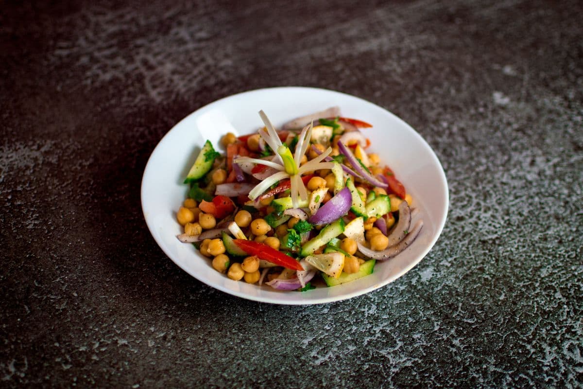 Vegan Chickpeas Salad