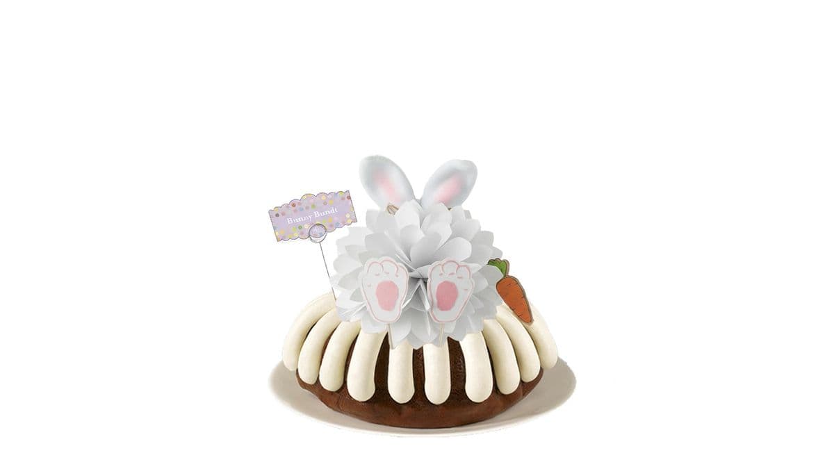 Bunny Bundt Decorated Bundt