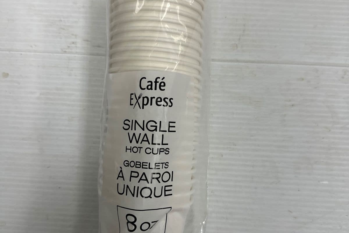 Cafe Express Single Wall Hot Cups (25 cups)
