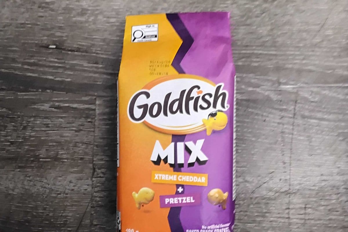 Goldfish mix extreme cheddar pretzel (180g)