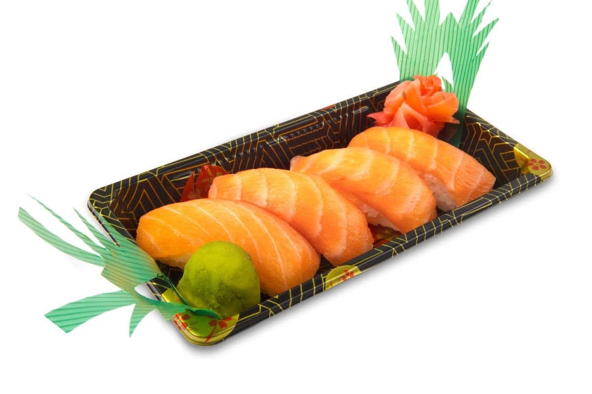 Salmon Nigiri Box (4 Pcs)
