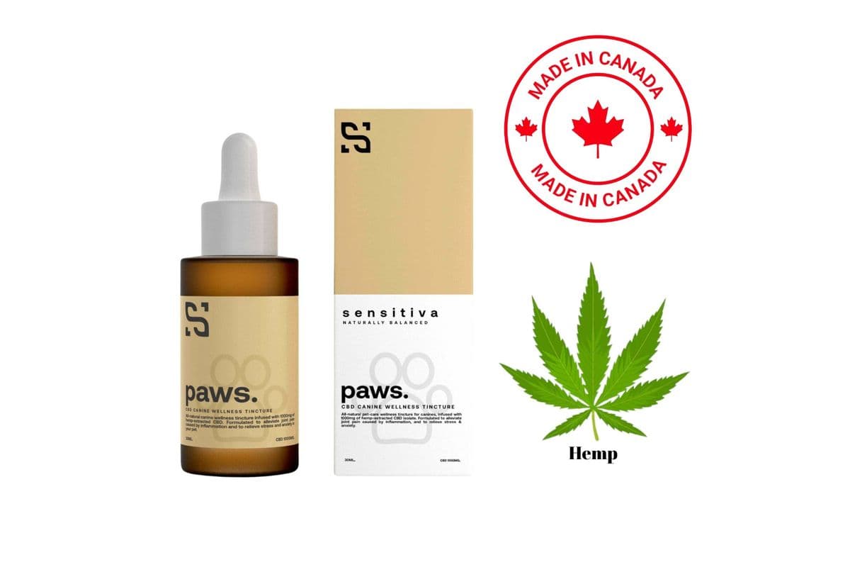 Sensitiva Paws Pet Hemp Oil Tincture (1000 mg)