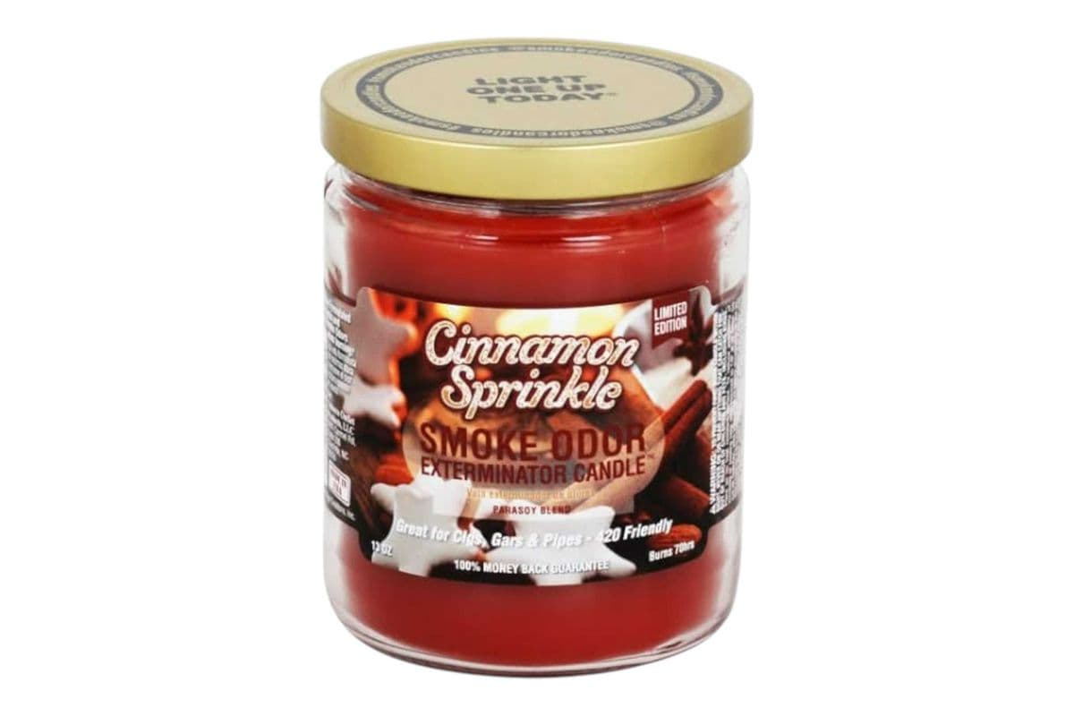 Smoke Odor Cinnamon Sprinkle Exterminator Candle (13oz)