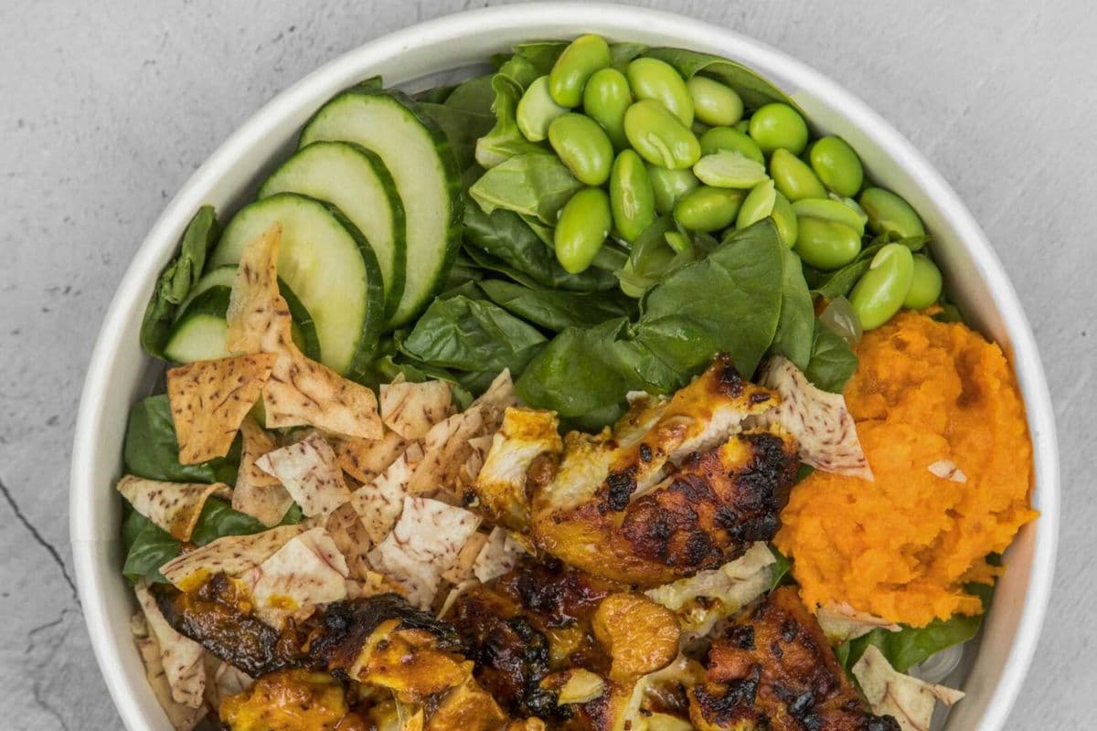 Keto Charred Chicken Bowl Keto Bowl