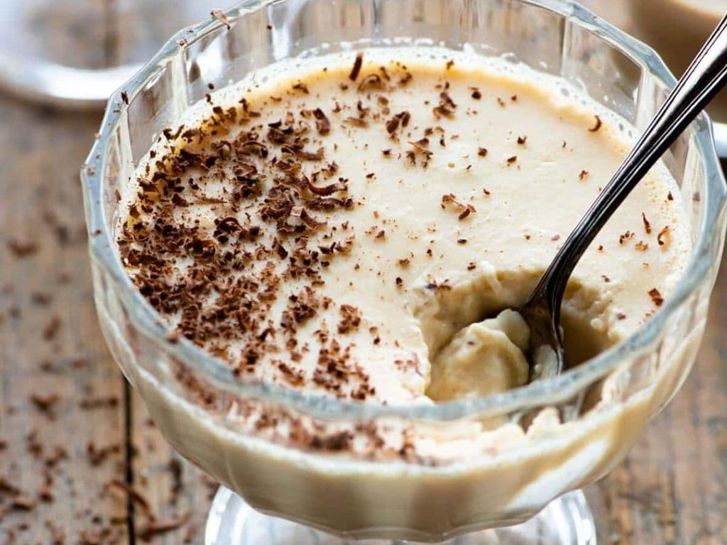 Bailey's Panna Cotta.