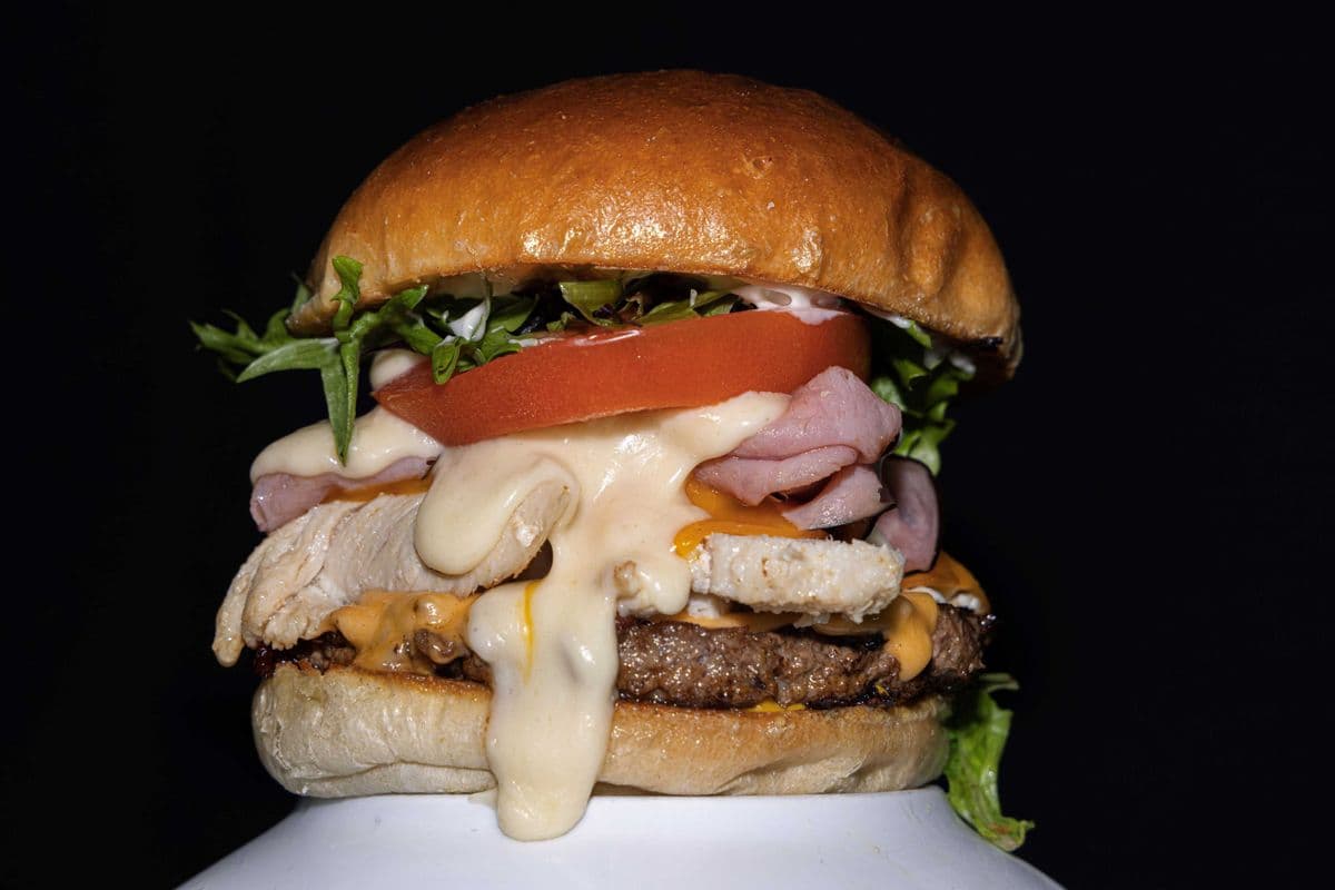 Full Monte Beef Burger