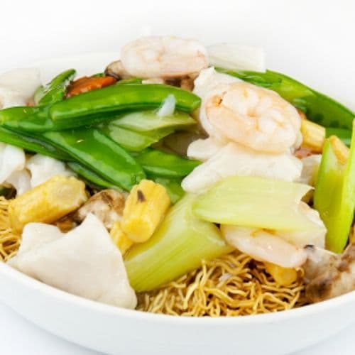 Seafood Chow Mein / 海鲜炒面