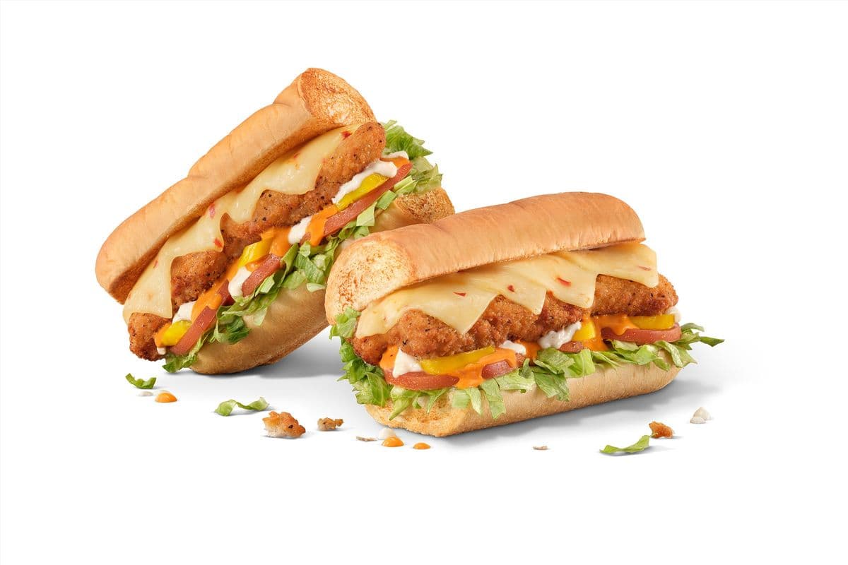 #4 Kickin' Chicken Footlong Sub (1260 Cals)