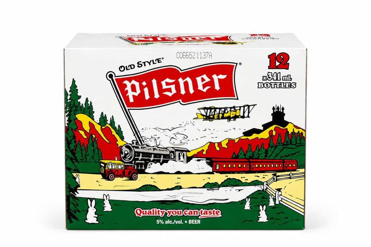 Old Style Pilsner (12 x 341ml Bottles)