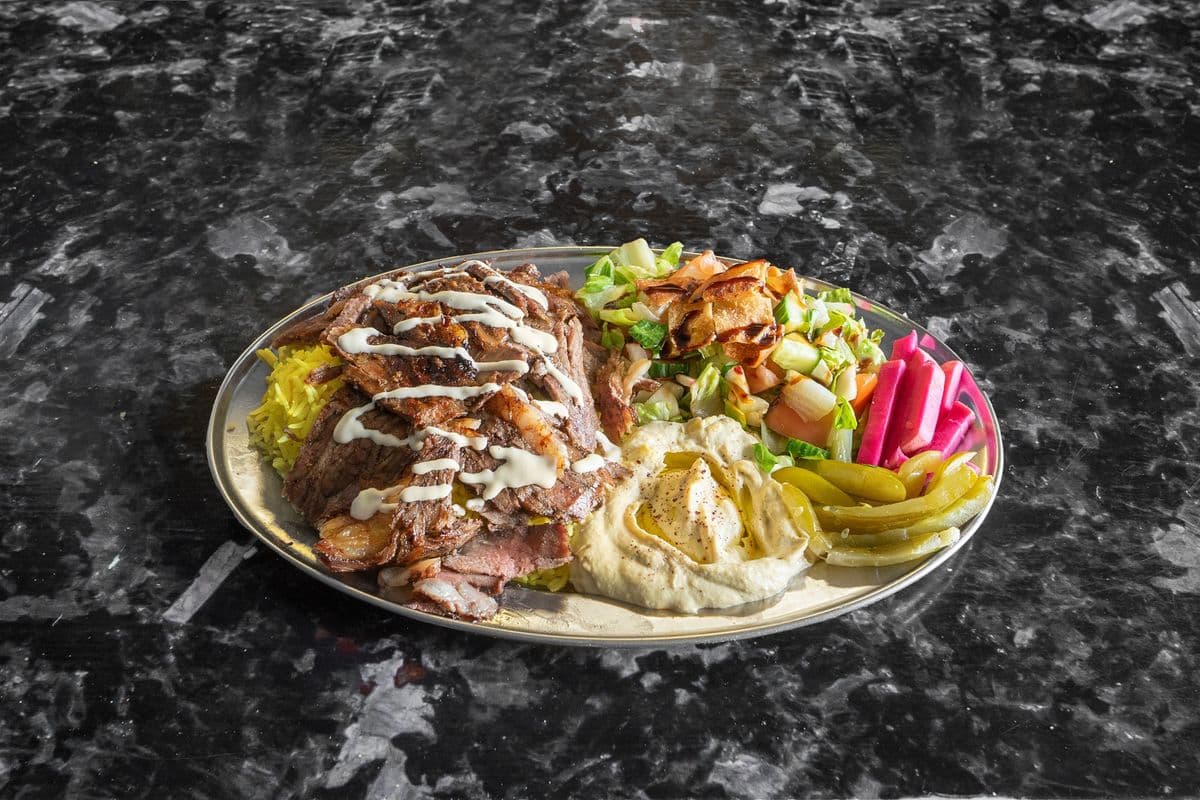 Beef Shawarma Plate