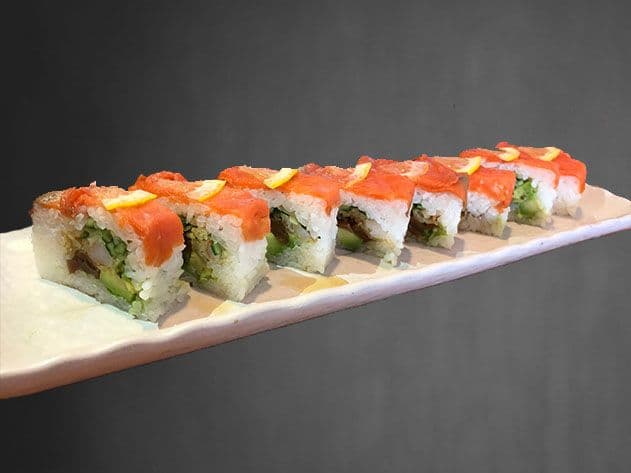 Smoked Salmon Battera