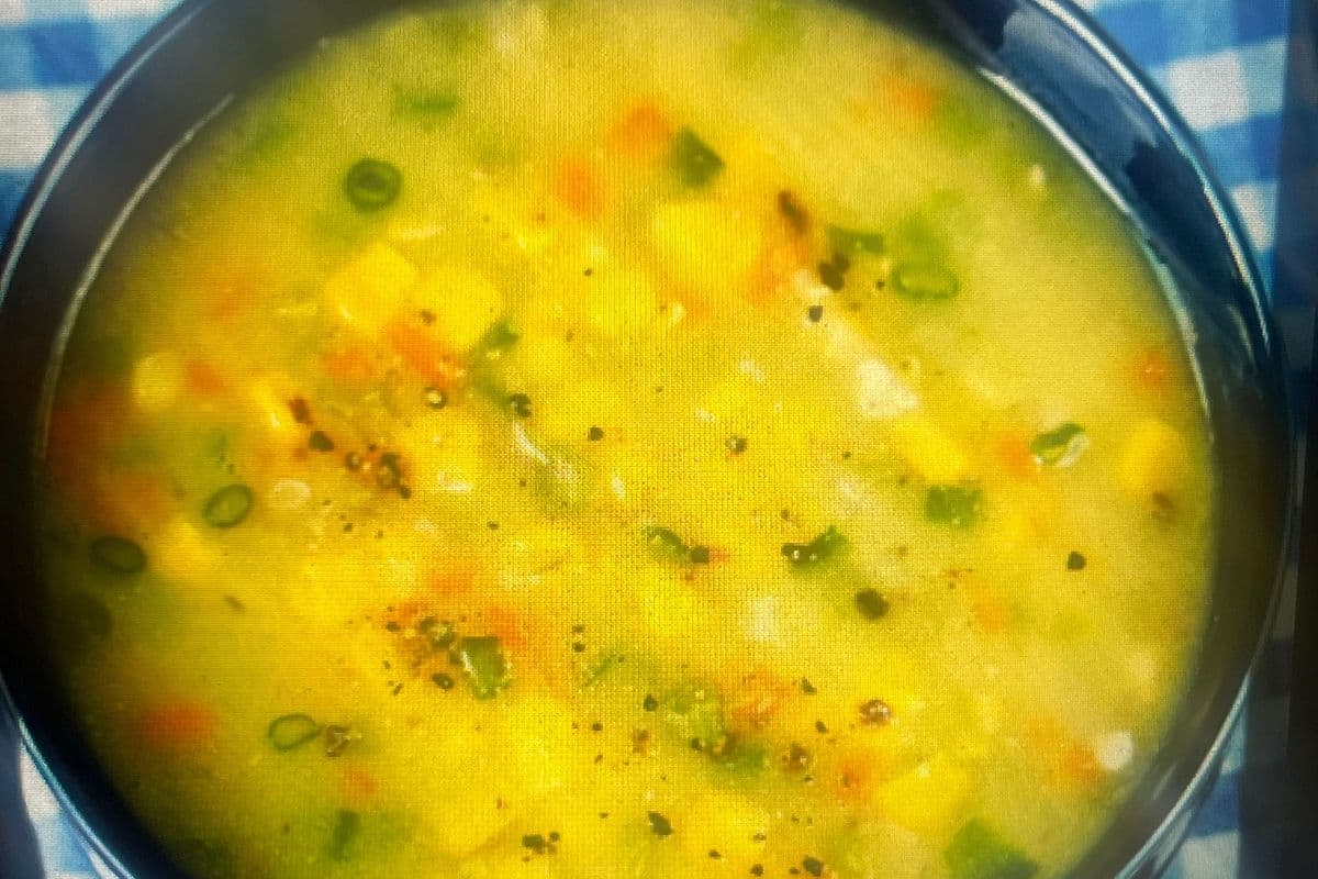 Veg Sweet Corn Soup