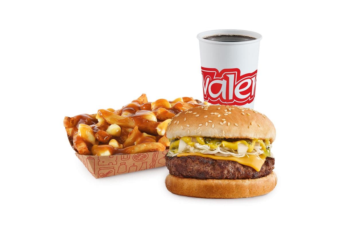 Trio cheeseburger et poutine / Cheeseburger and Poutine Trio