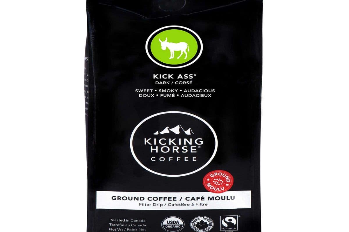 Kicking Horse Coffee - Kick Ass - Dark Roast, Ground (284g)