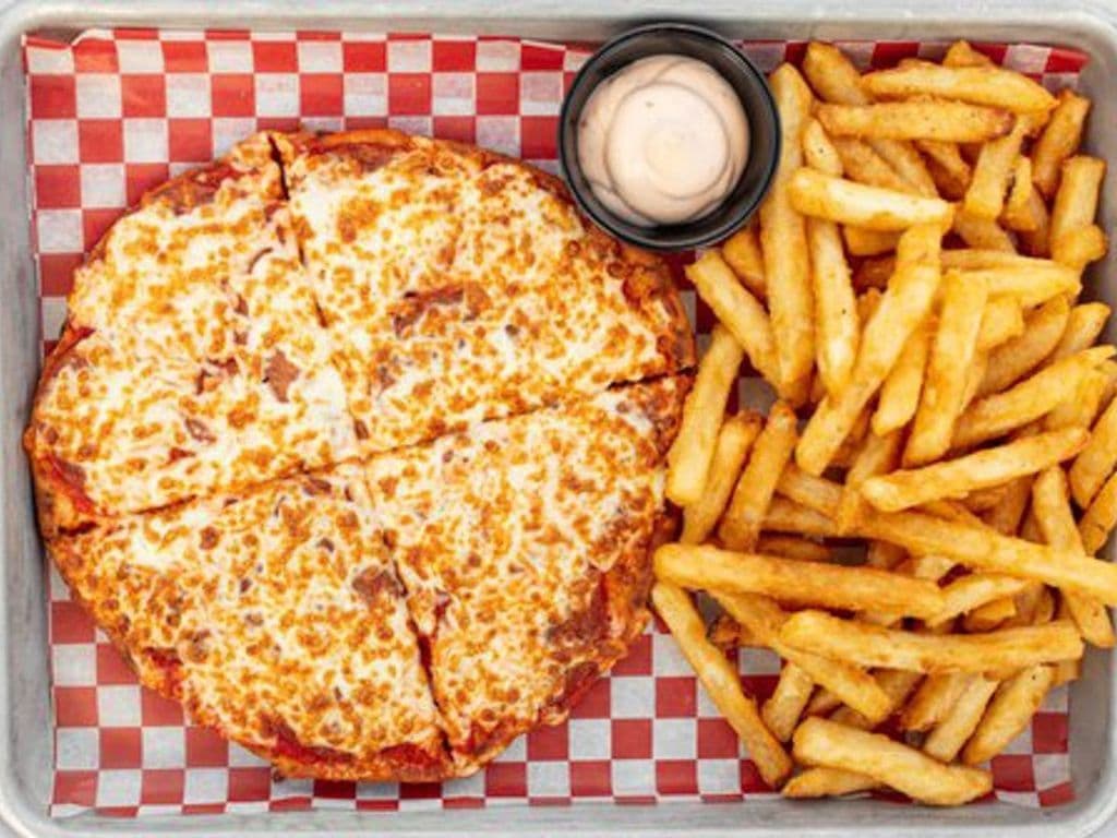 Mini Pizza nature  + Frite