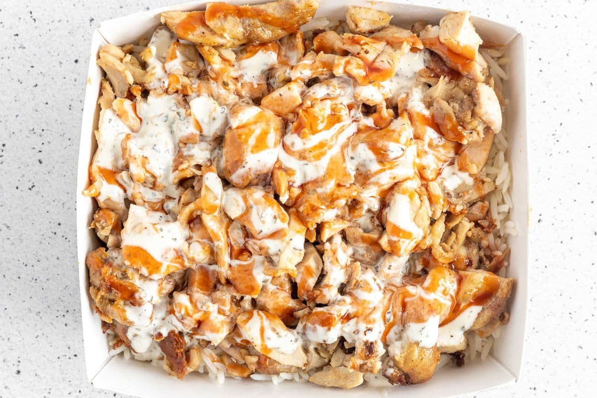 Pita Box Chicken Shawarma - Rice