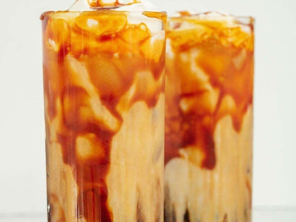 Iced Caramel Latte