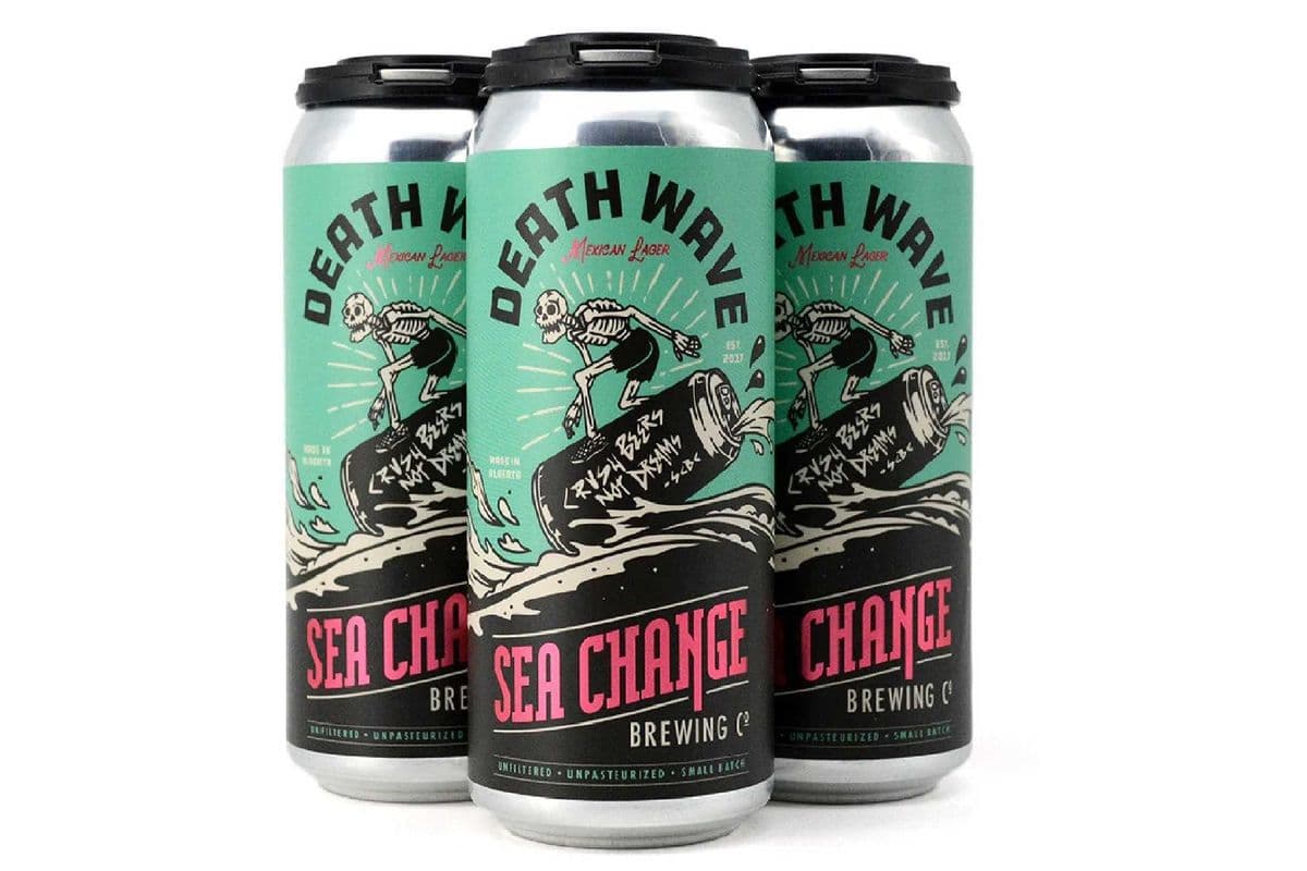Death Wave Mexican Lager 4 Cans (4 x 473 ml)