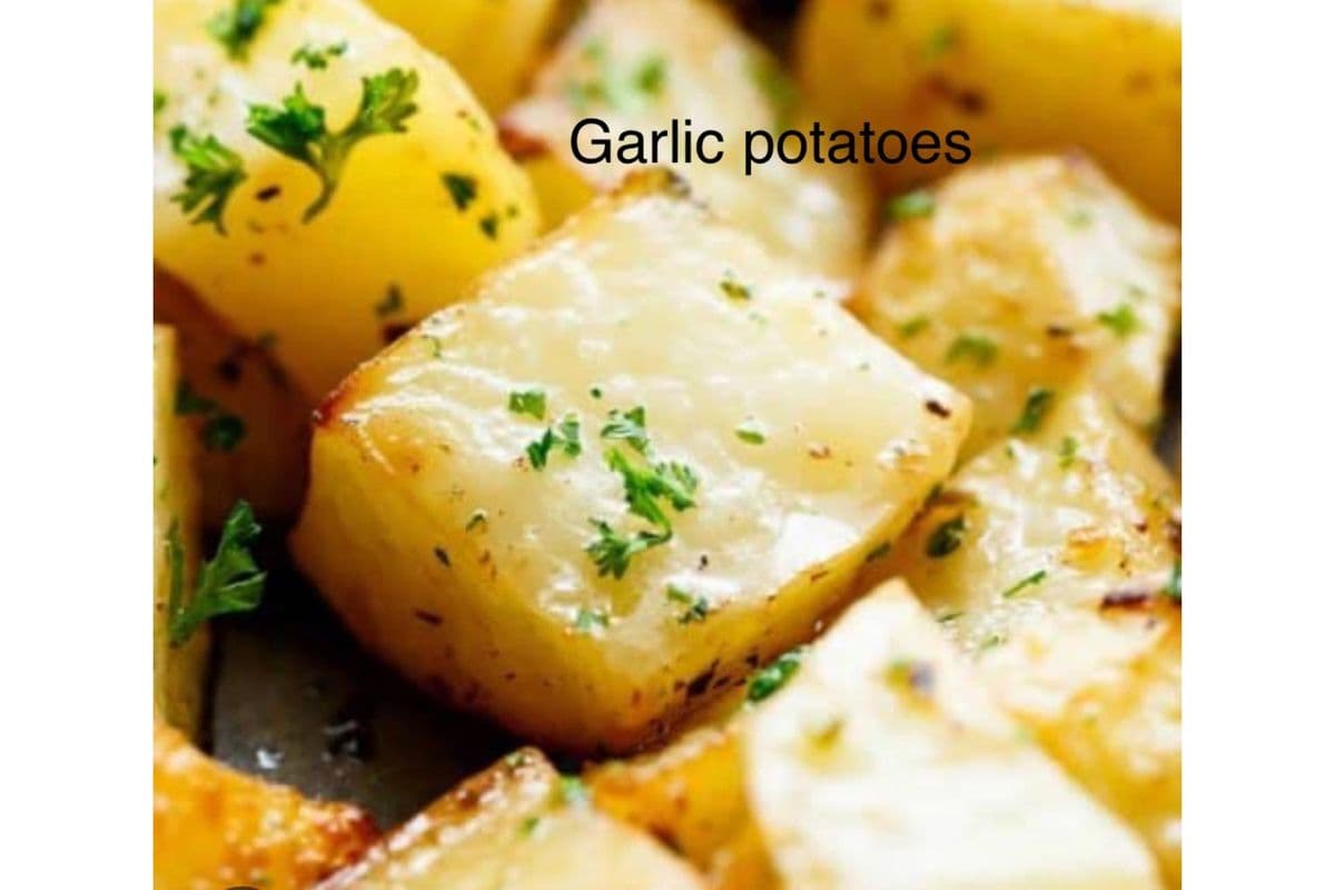 Garlic potatoes