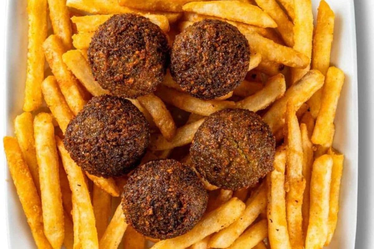 Falafel on the Fries