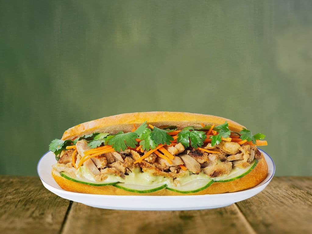 Lemongrass Chicken Banh Mi