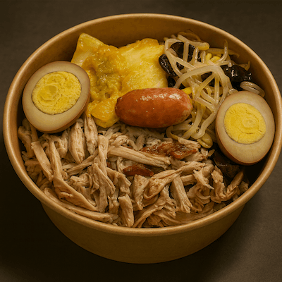 House Special Shredded Chicken Rice / 招牌嘉義雞肉飯