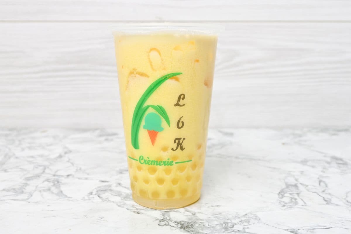 Thé aux Perles à l'Ananas / Pineapple Bubble Tea