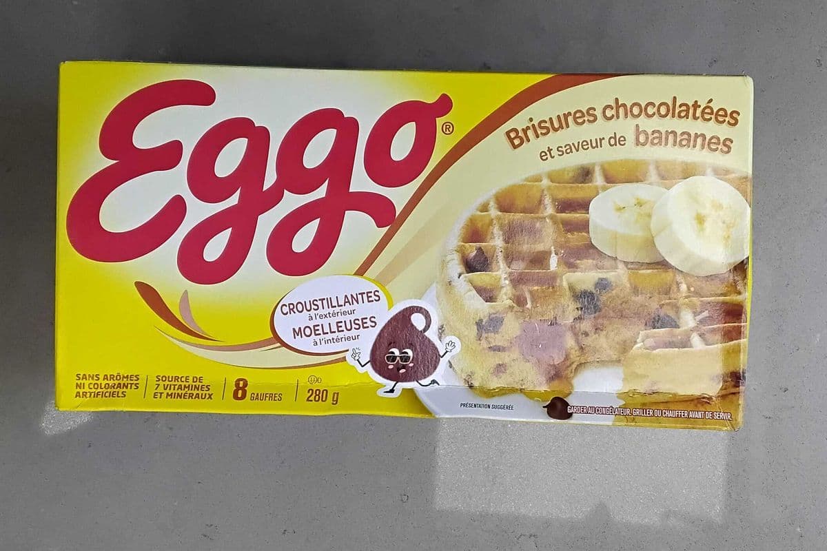 EGGO CHOCOLATEY CHIPS BANANA FLAVOUR (280G) (210 Cal)