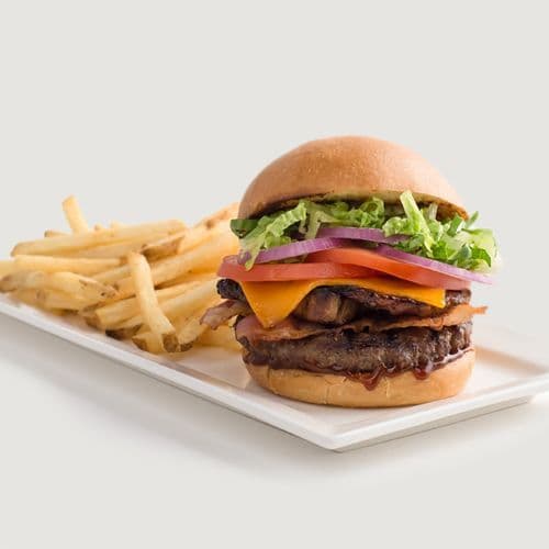Double Bacon BBQ Burger