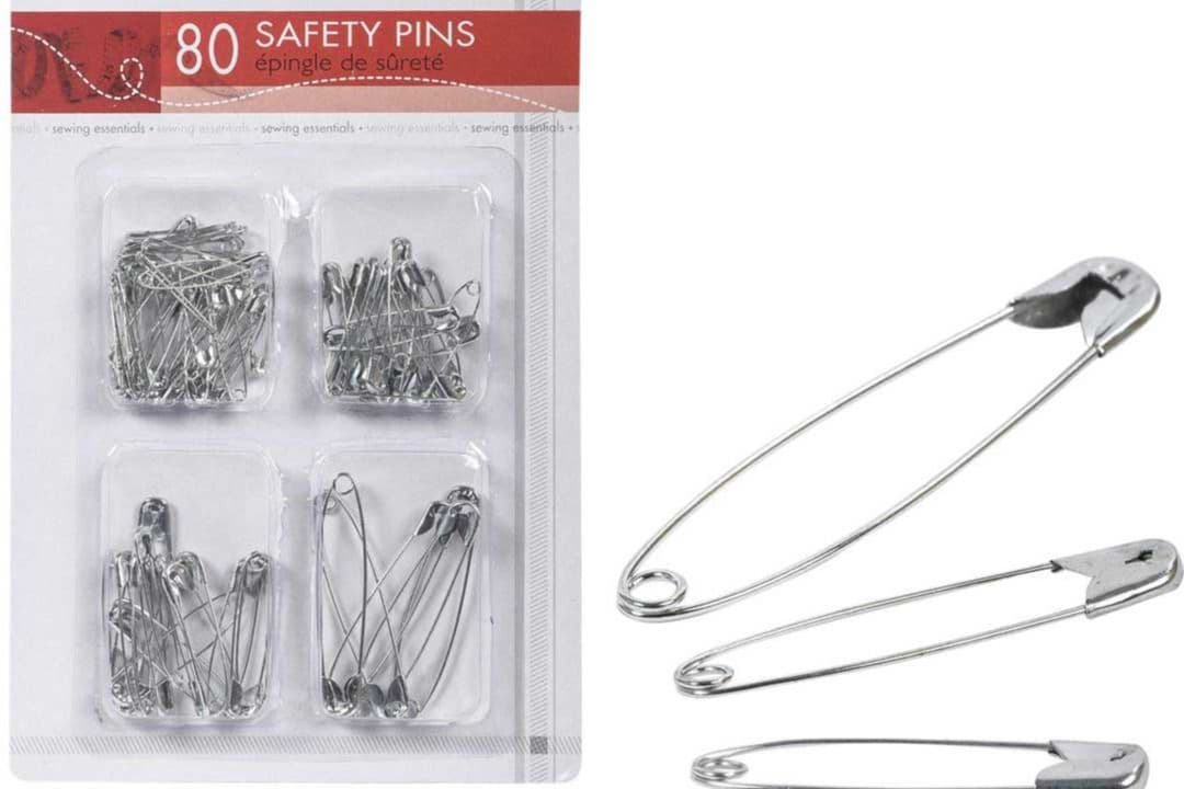 Safety Pins Metal 80Pk, CTG 83293