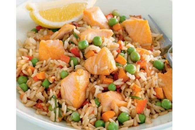 152. Salmon Fried Rice