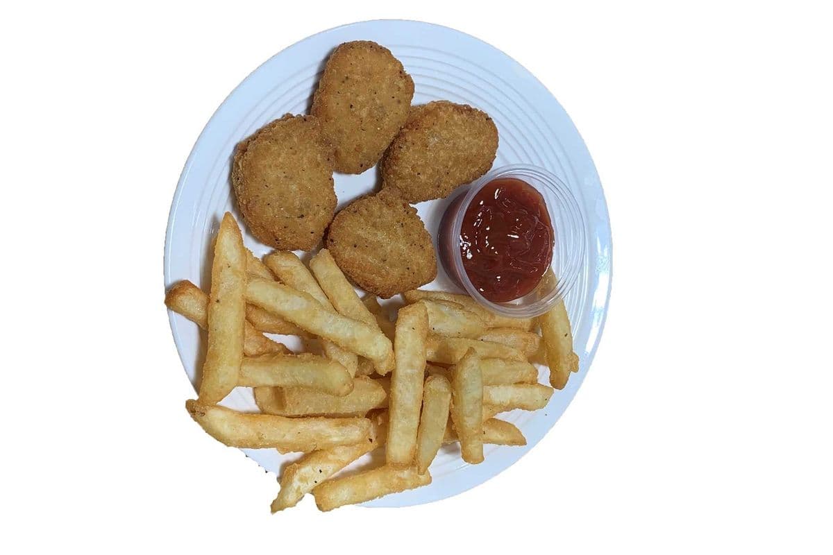 Chicken Nuggets (4pcs) and Fries