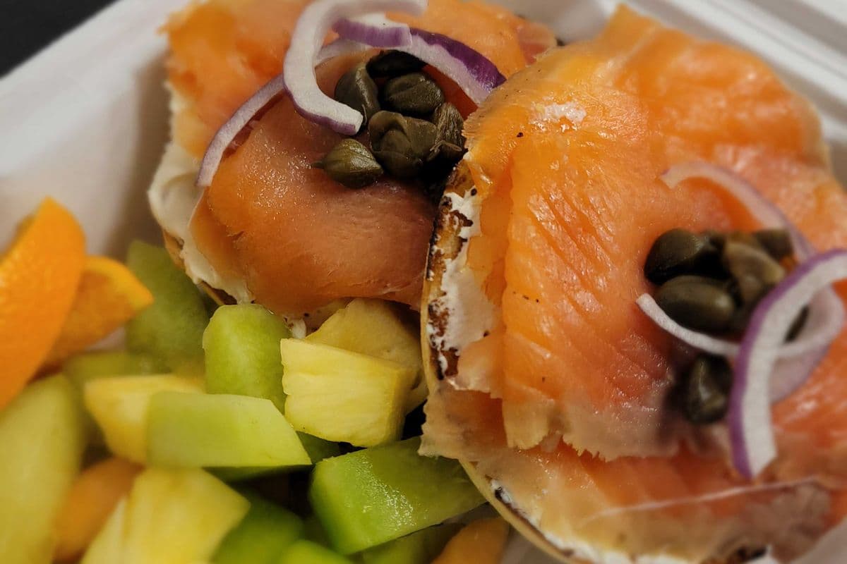 Smoked Salmon Bagel