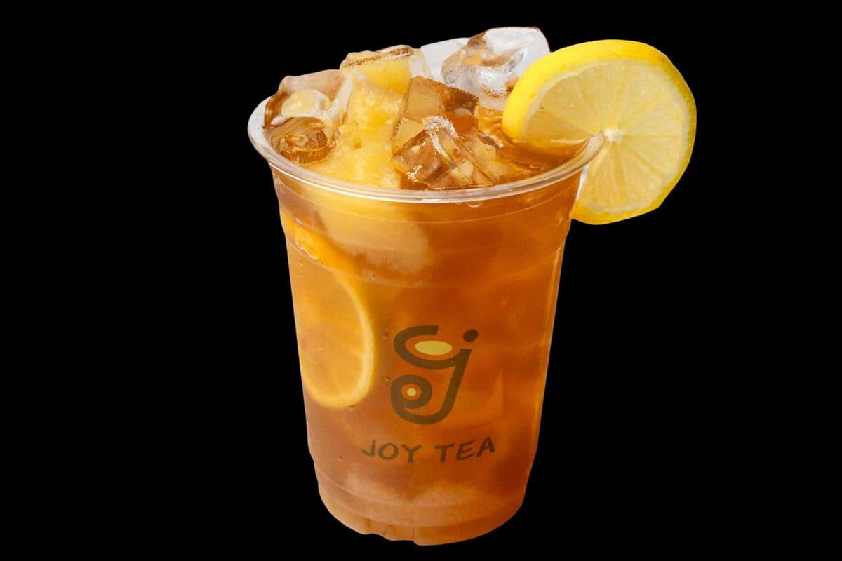 Iced Lemon Apple & Ginger Tea