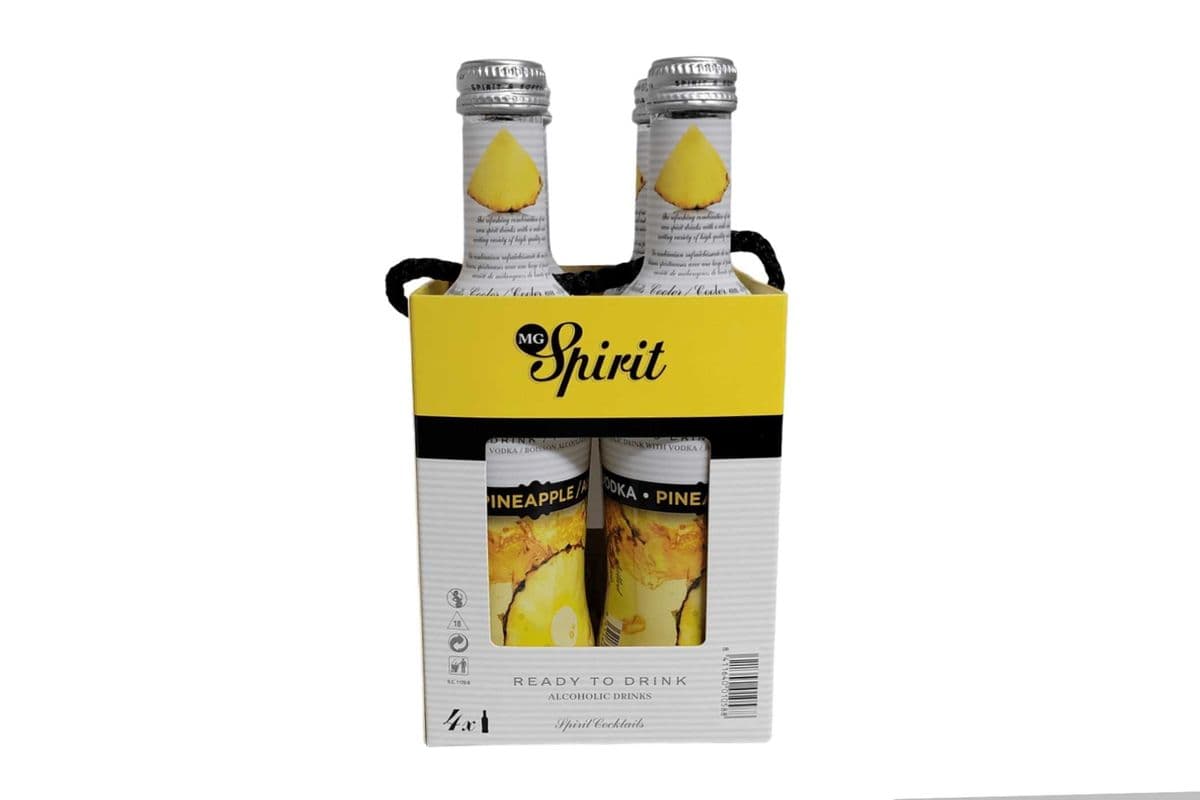 MG Vodka Pineapple (4 x 275ml)