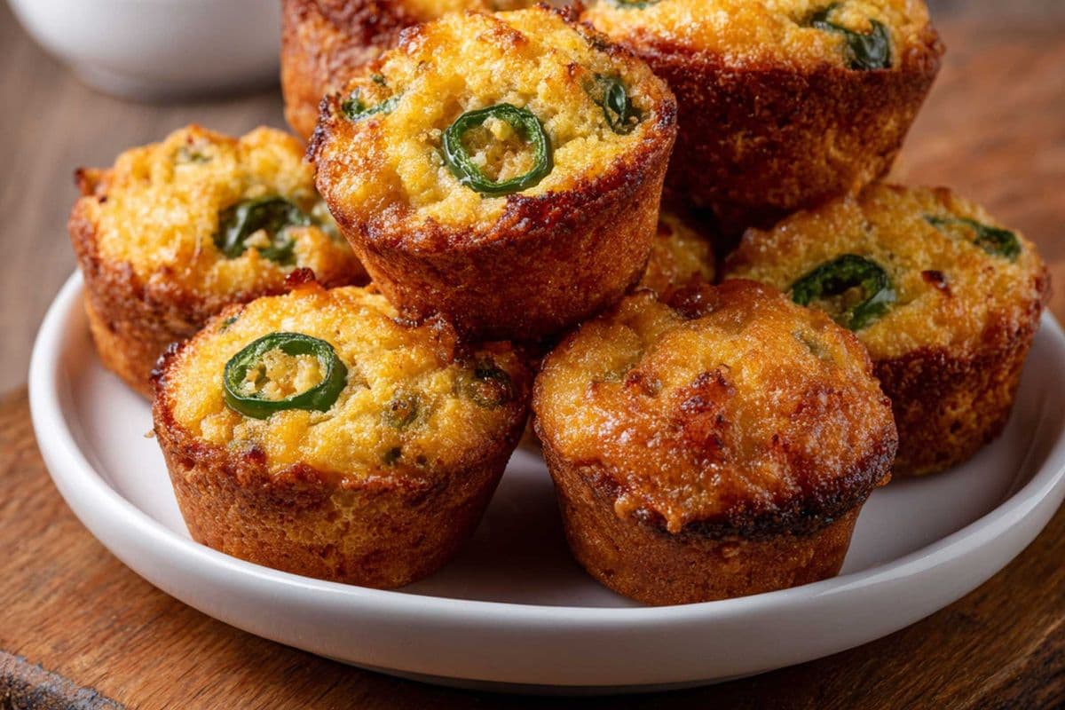Jalapeño & Cheese Crispy Muffins