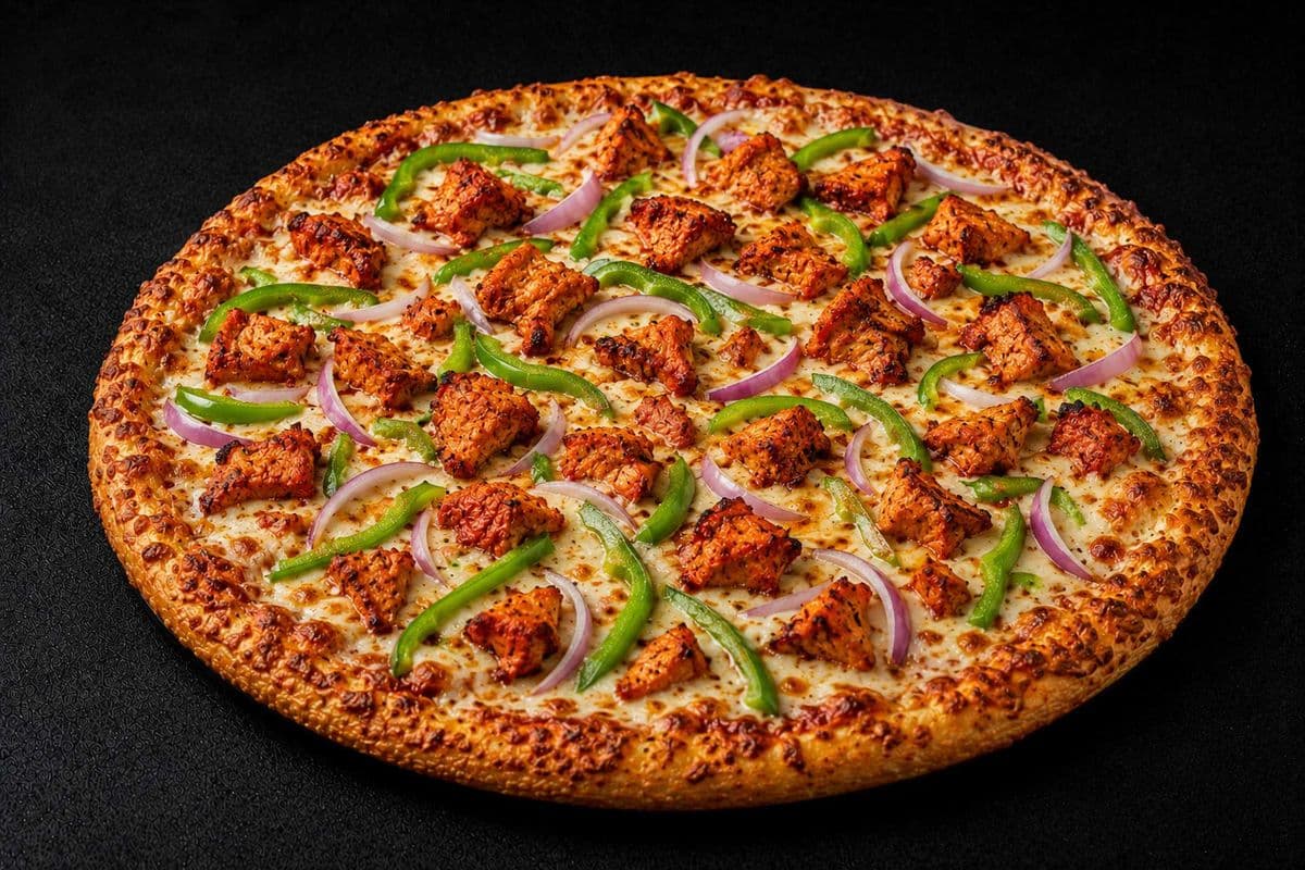 Butter Chicken Pizza
