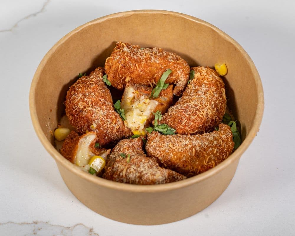 Kurkure Cheese Corn Momos