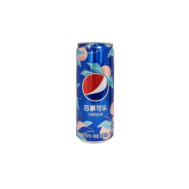Pepsi White Peach Oolong - China (330ml)