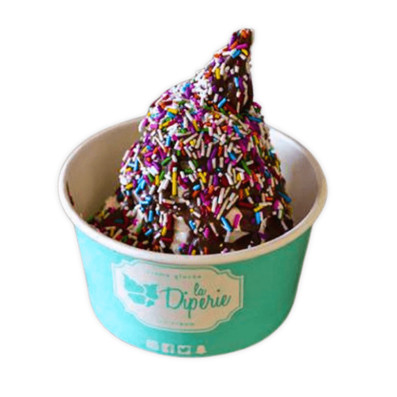 Dipped and Topped Soft Serve Ice Cream (DELIVERY)