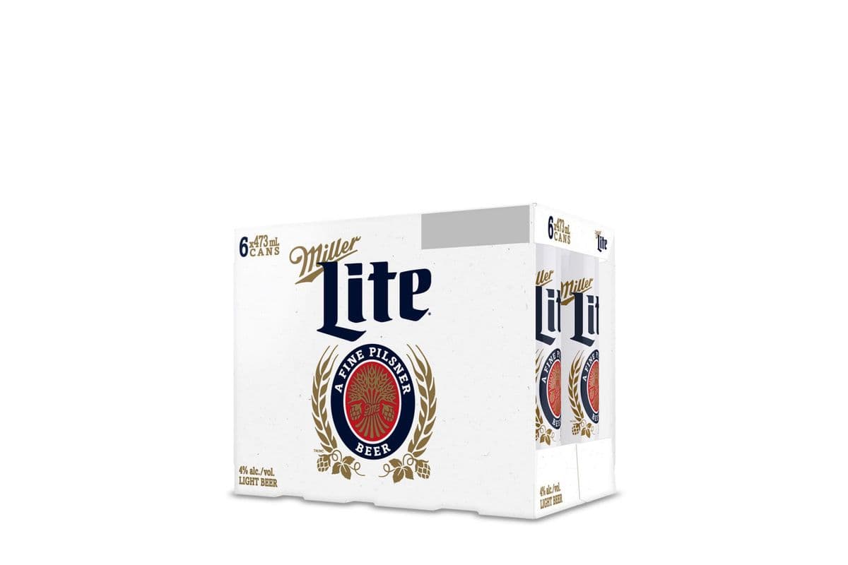 Miller Lite (6 x 473 ml Can)