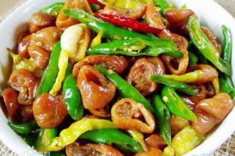 Spicy Pepper Sausage 尖椒肥肠