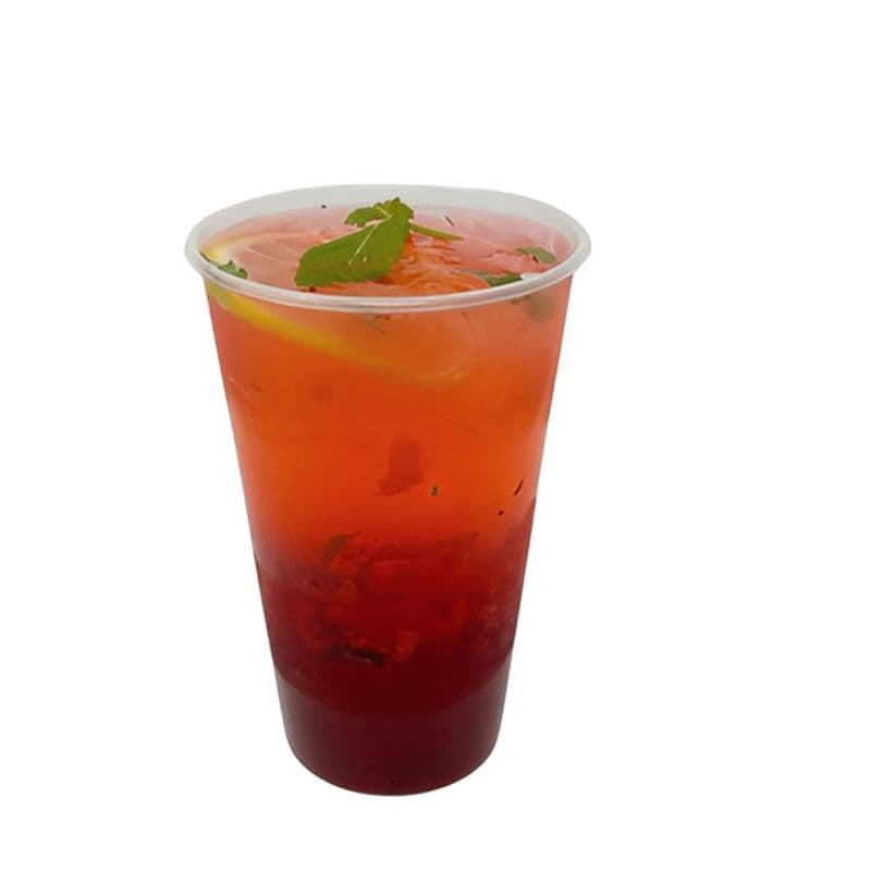 Strawberry Pomegranate Mocktail