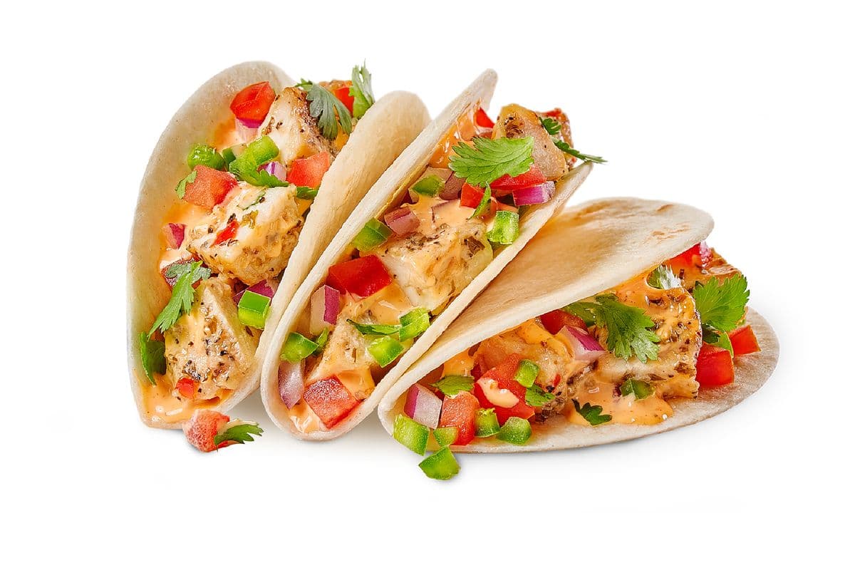3 tacos Poulet (sans gluten)