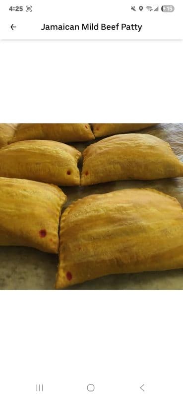 Jamaican Spicy Beef Patty
