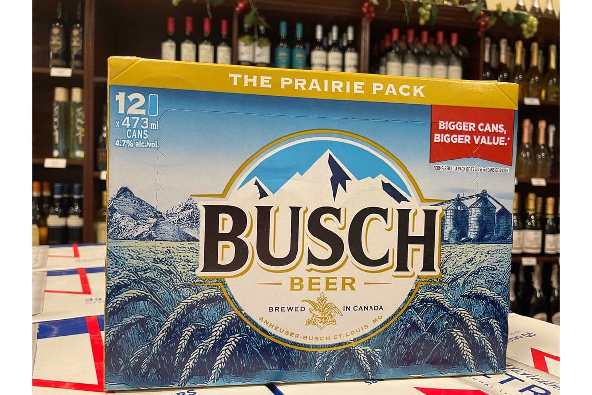 BUSCH LAGER 473ML X 12 CANS (12 x 473 mL)